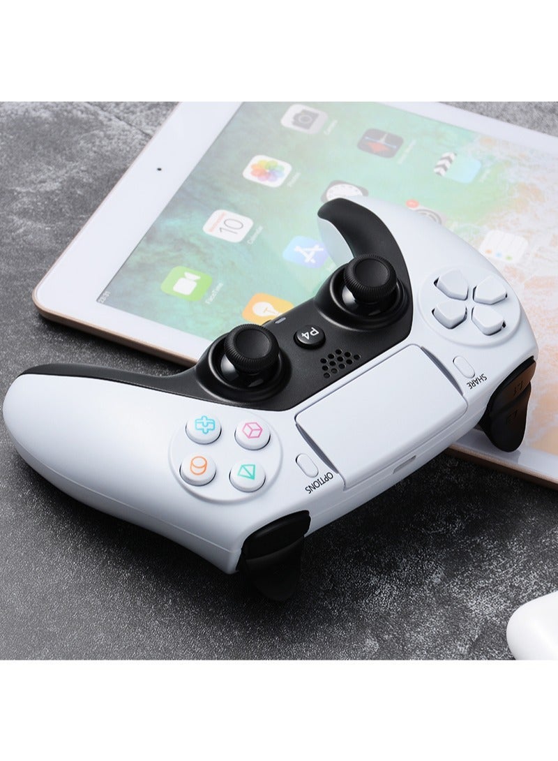 فلاش هوك وحدة تحكم ألعاب لاسلكية تعمل بالبلوتوث مع برمجة ماكرو واهتزاز مزدوج وحسية جسدية بستة محاور لـ PS4/PC/Steam/Android - Image 2